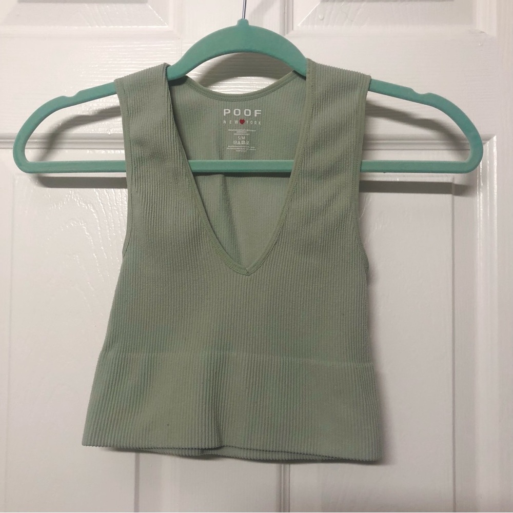 Sage green tank